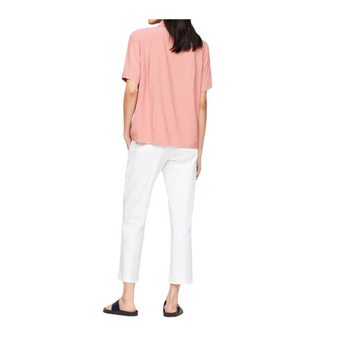 TOMMY HILFIGER Camicia casual Camicia Donna a maniche corte Rosa - Francavilla Moda